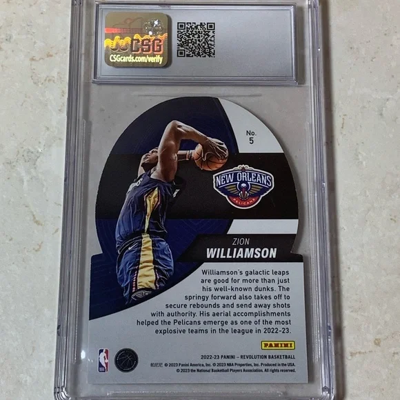 Zion Williamson 2023 Panini Revolution “Lift Off” - Picture 2 of 2